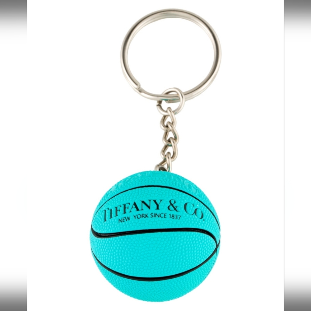 COA!Tiffany & Co. Spalding Basketball Keyring 🥳🥳❌❌